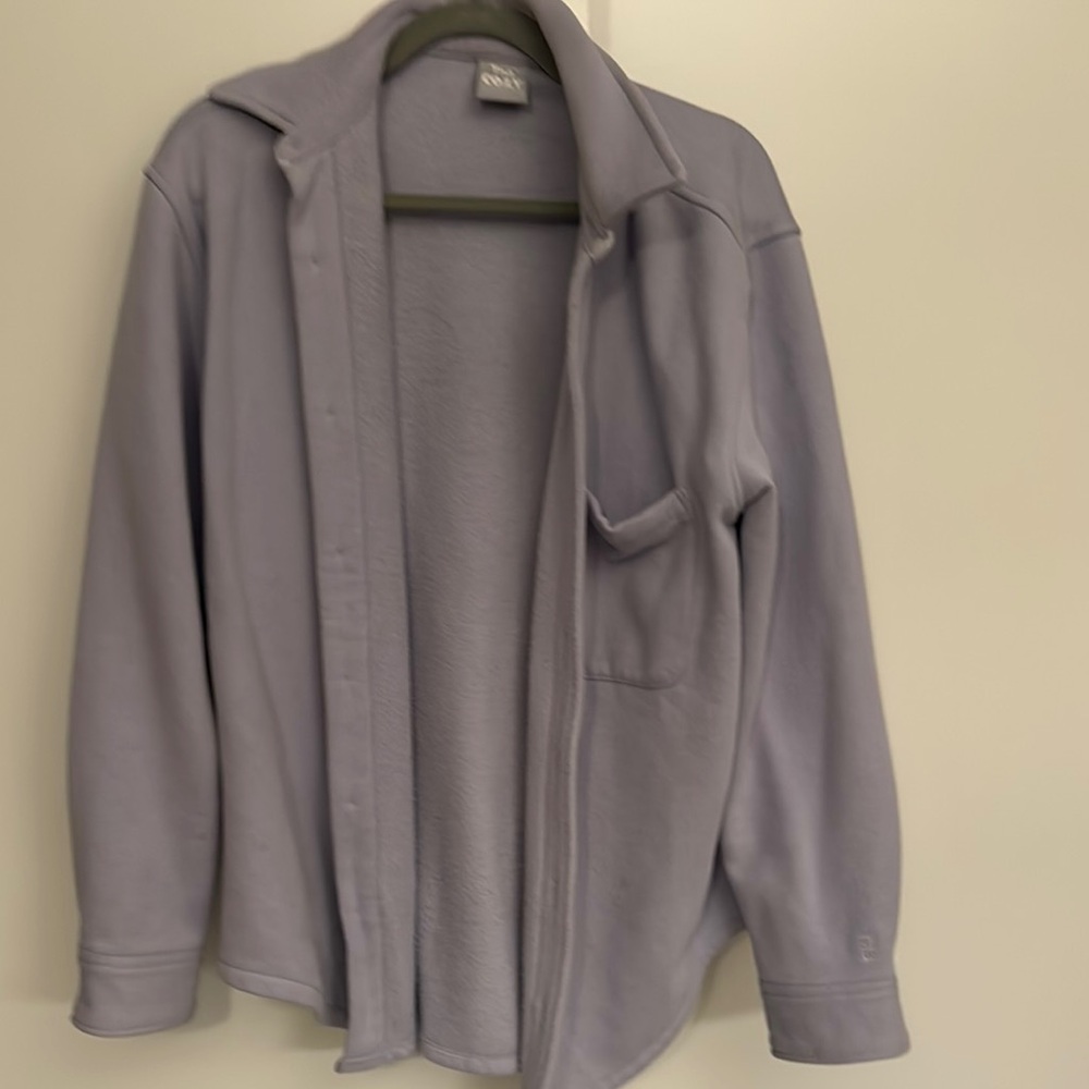 Purple sweater TNA cozy Jacket/sweater